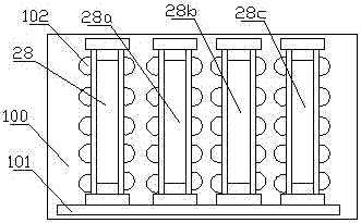 Porous medium permeability testing device