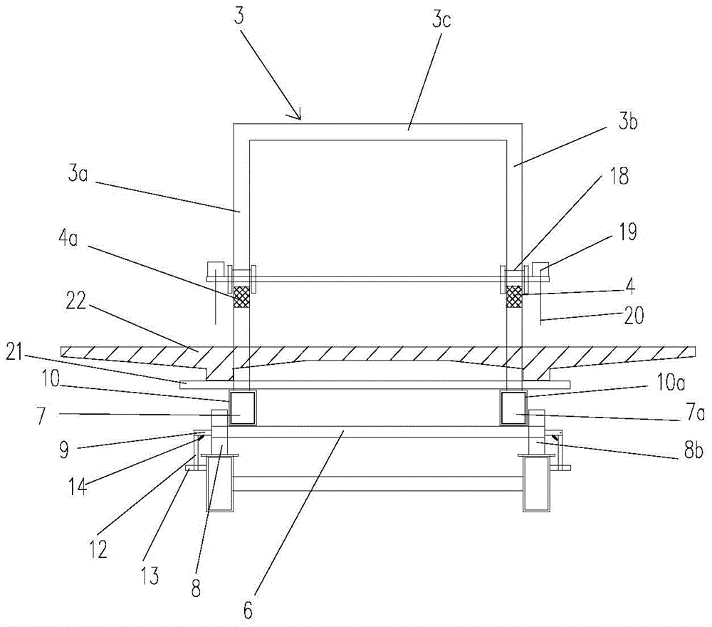 Applicable to slab-beam bridge slab transportation and installation vehicle