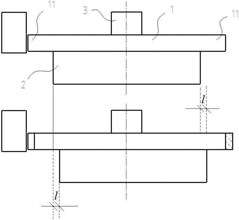 Low-eccentric wear steel back structure