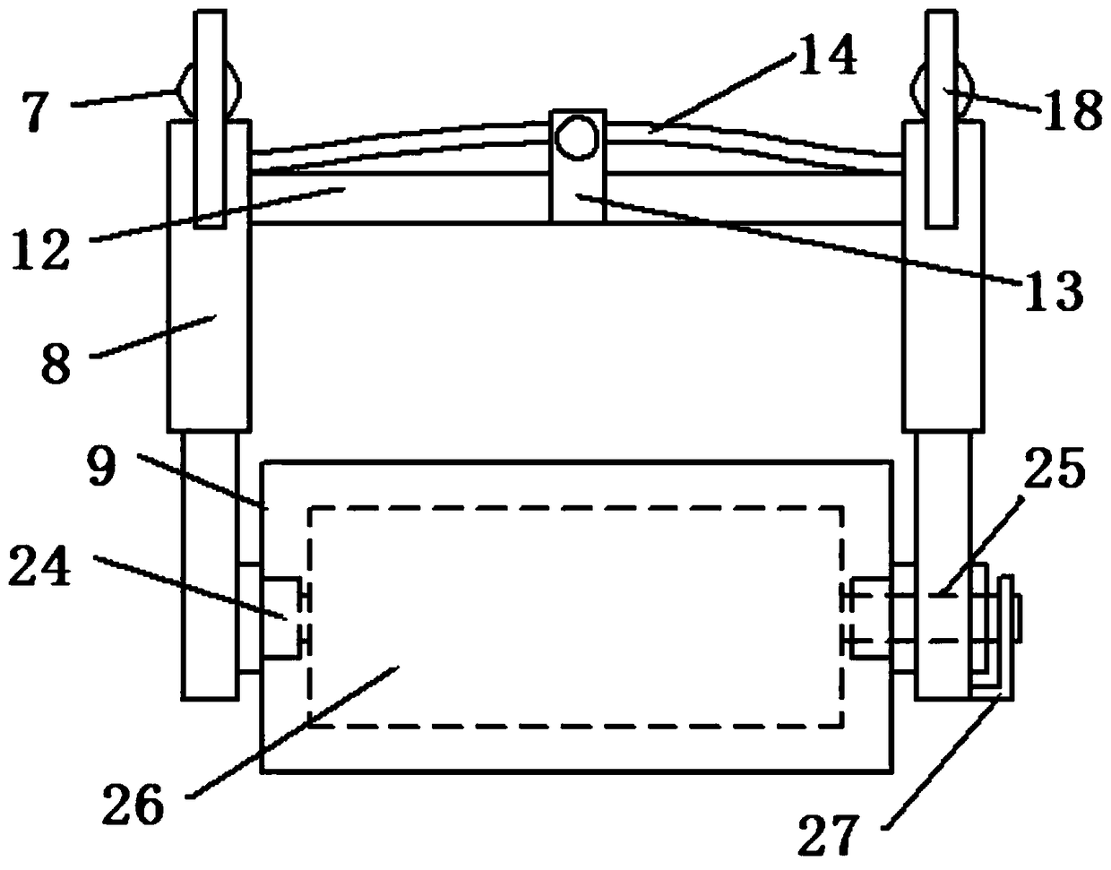 Three-roller traceless slitting and cutting machine for producing ultra-thin aluminum foil