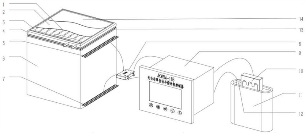 Concrete wall temperature difference power generation device and manufacturing method of graphene-concrete wall of concrete wall temperature difference power generation device