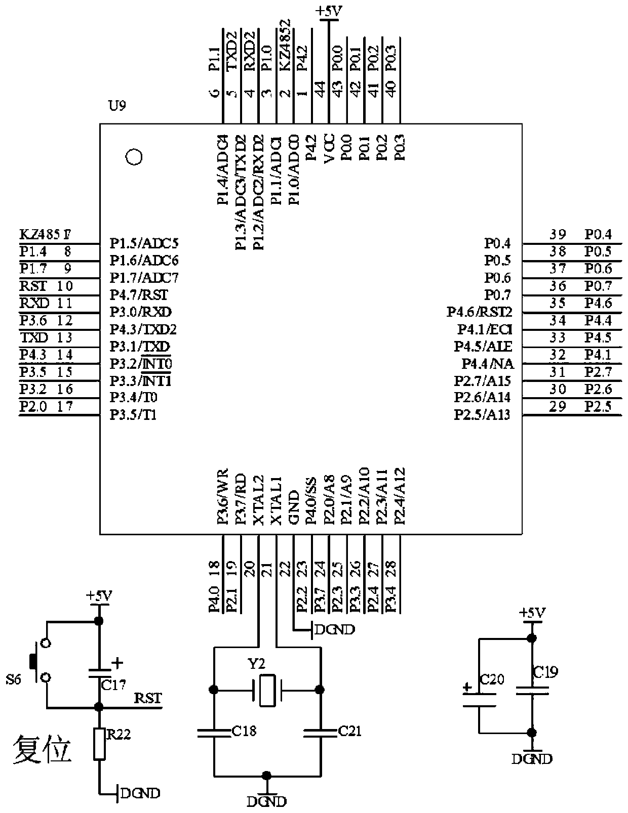 Multi-path switch quantity scanning detection system