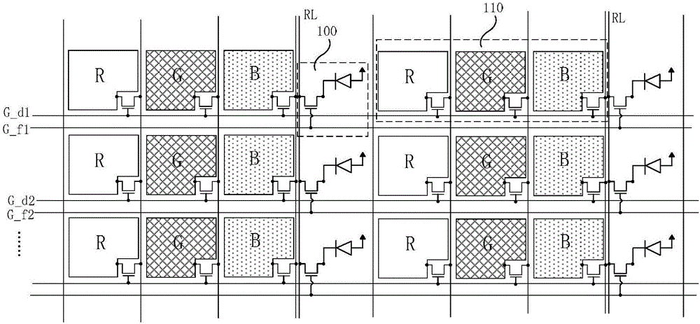 Fingerprint identification driving circuit, array substrate, display device and fingerprint identification method