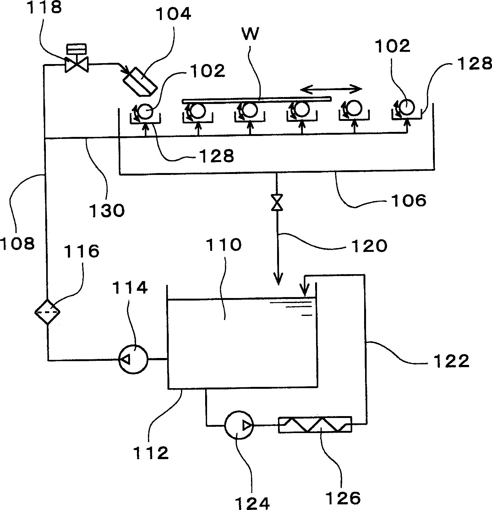 Substrate etching method and etching disposal device