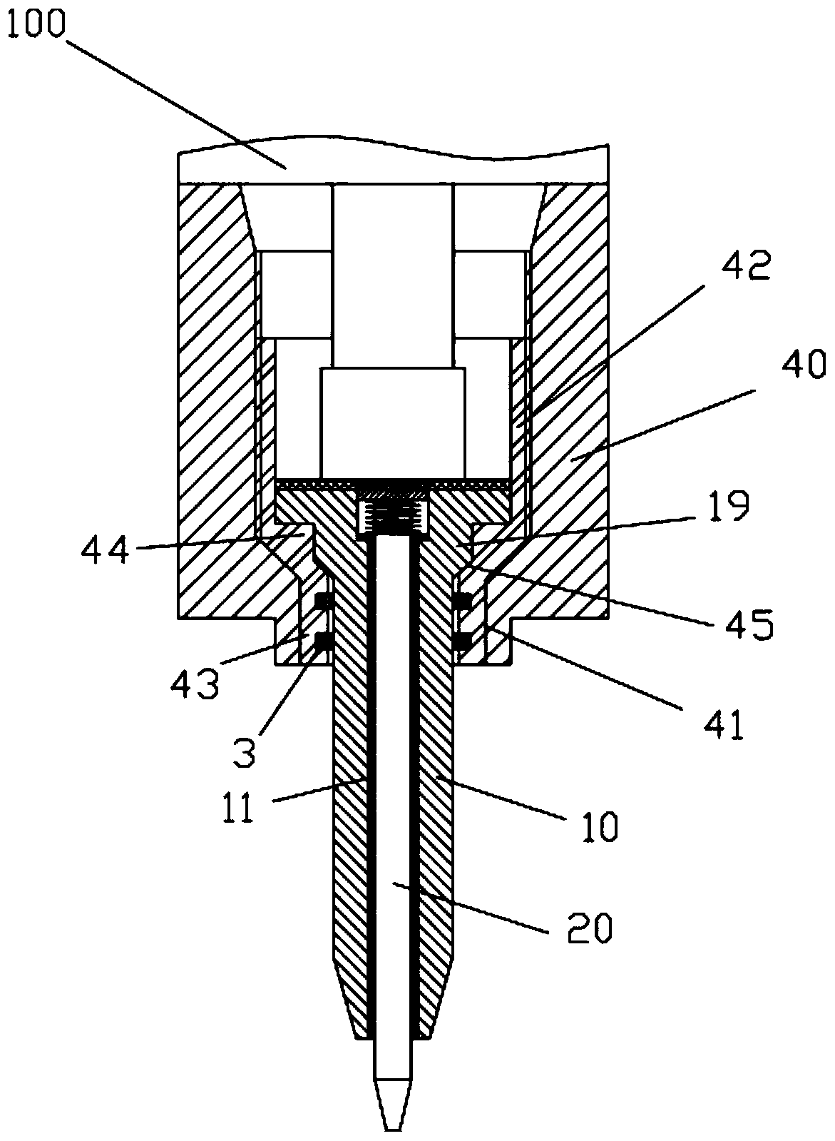 Secondary impact hydraulic breaking hammer