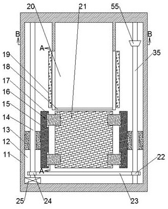 Intelligent security protection cradle capable of automatically swinging