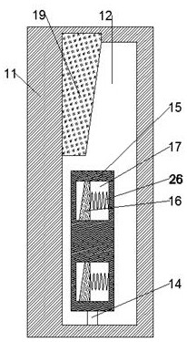 Intelligent security protection cradle capable of automatically swinging