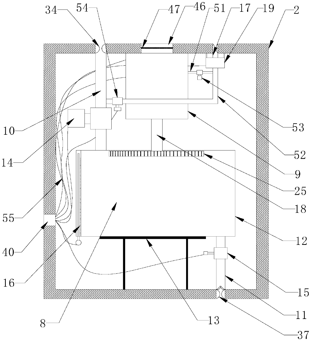 Drainage auxiliary device for surgical operation