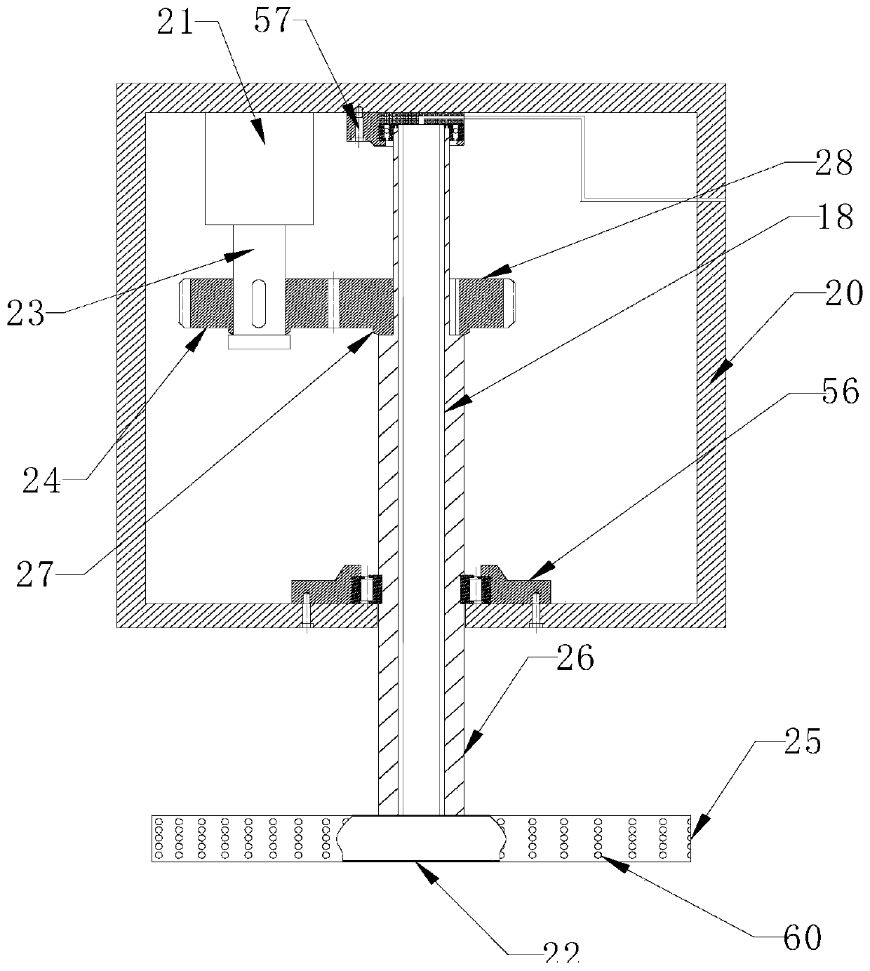 Drainage auxiliary device for surgical operation