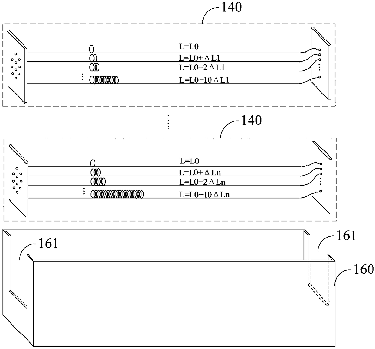 Time characteristic measuring device and system