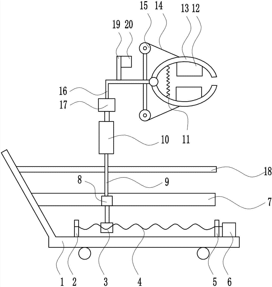 A ceiling fan cleaning device