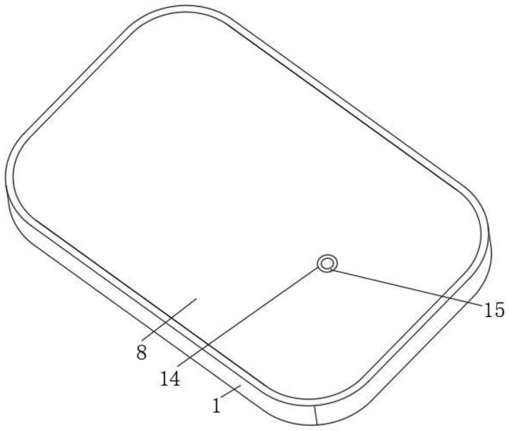 Disposable RFID electronic anti-counterfeit tag structure