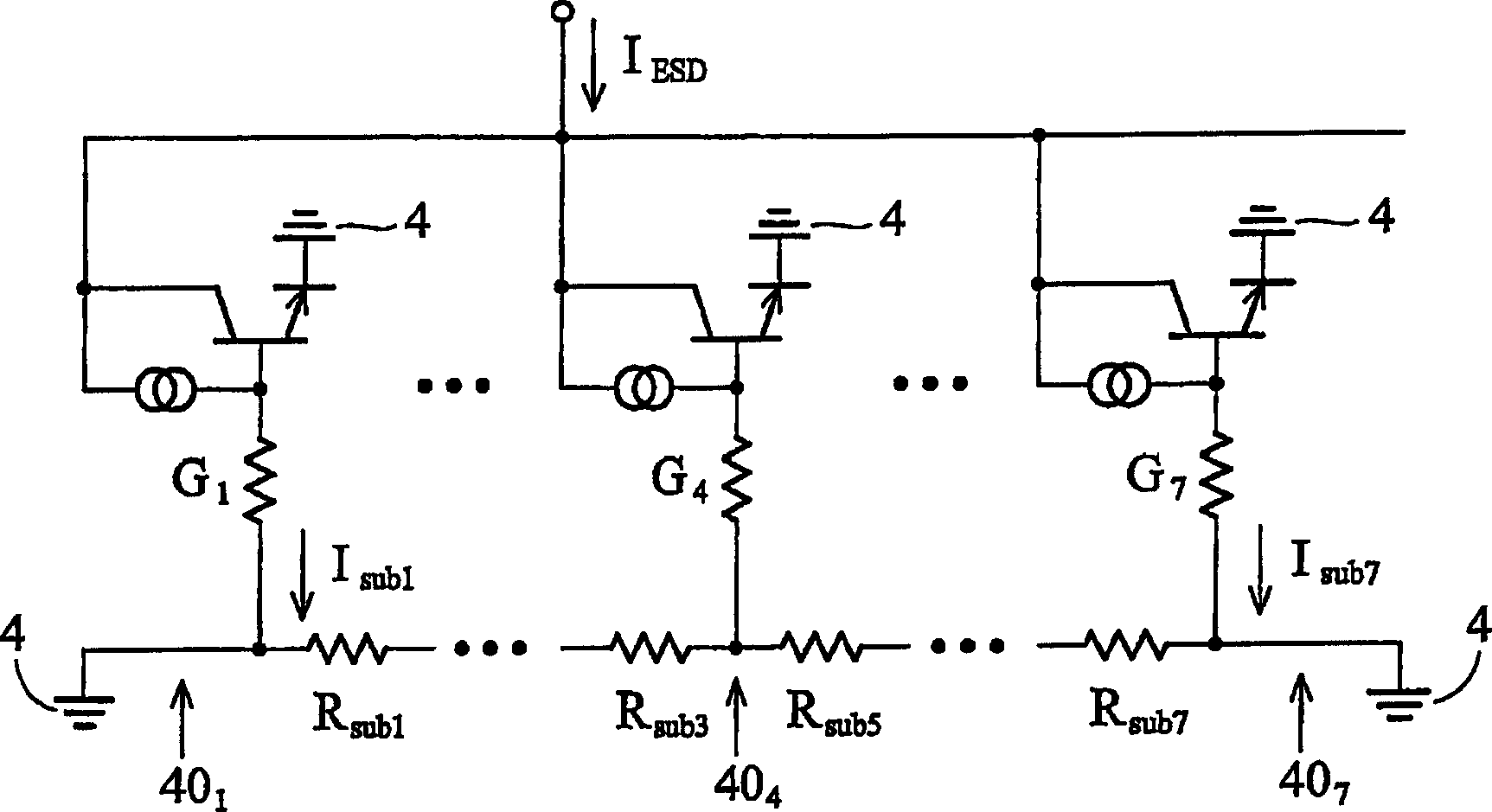 A semiconductor structure for electrostatic discharge protection