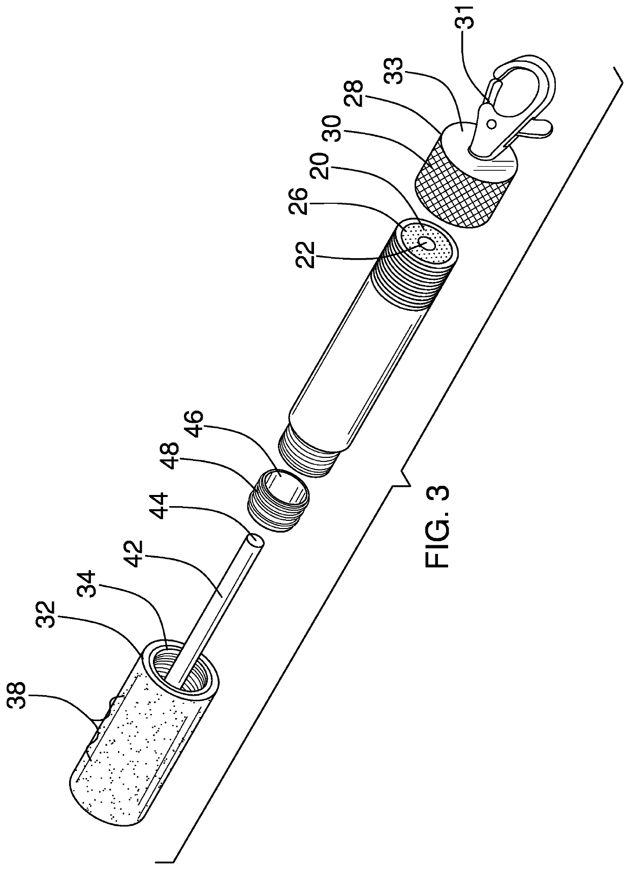 Sanitary Touch Stick Apparatus