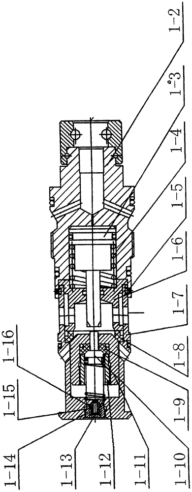 Hydraulic control one-way valve with pressure monitoring function