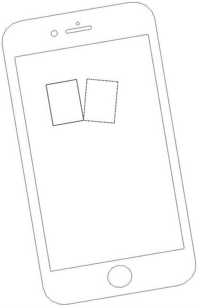 Shooting angle prompt device and method