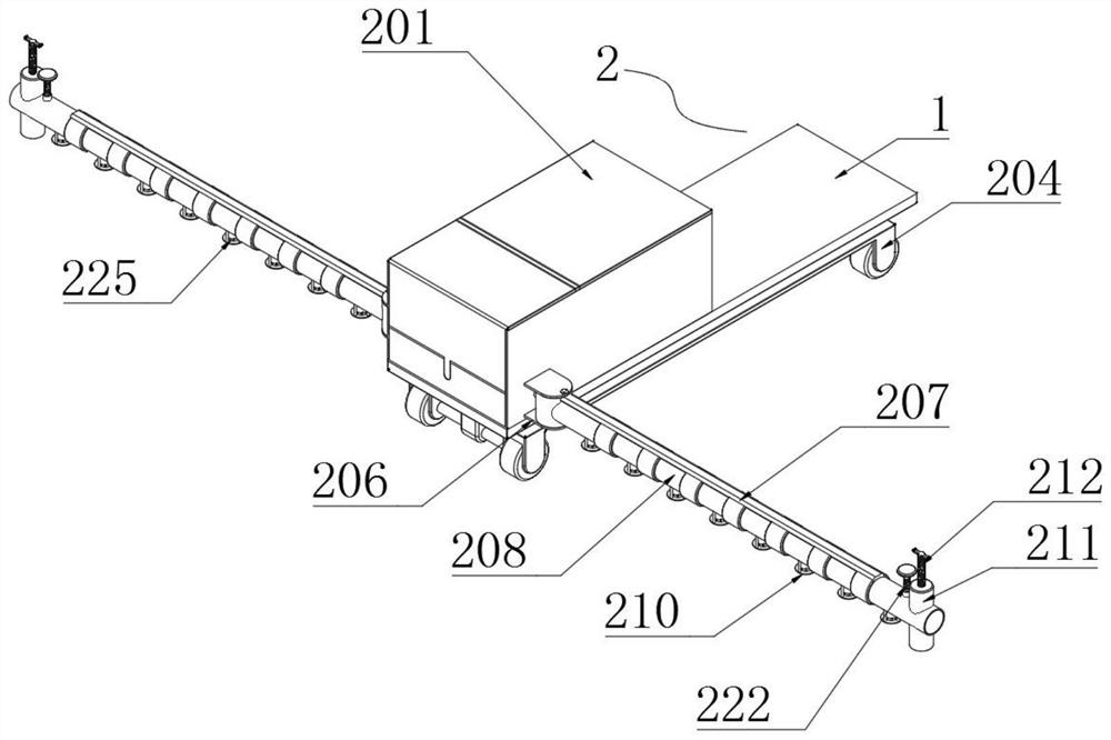 Rice lattice field planting system