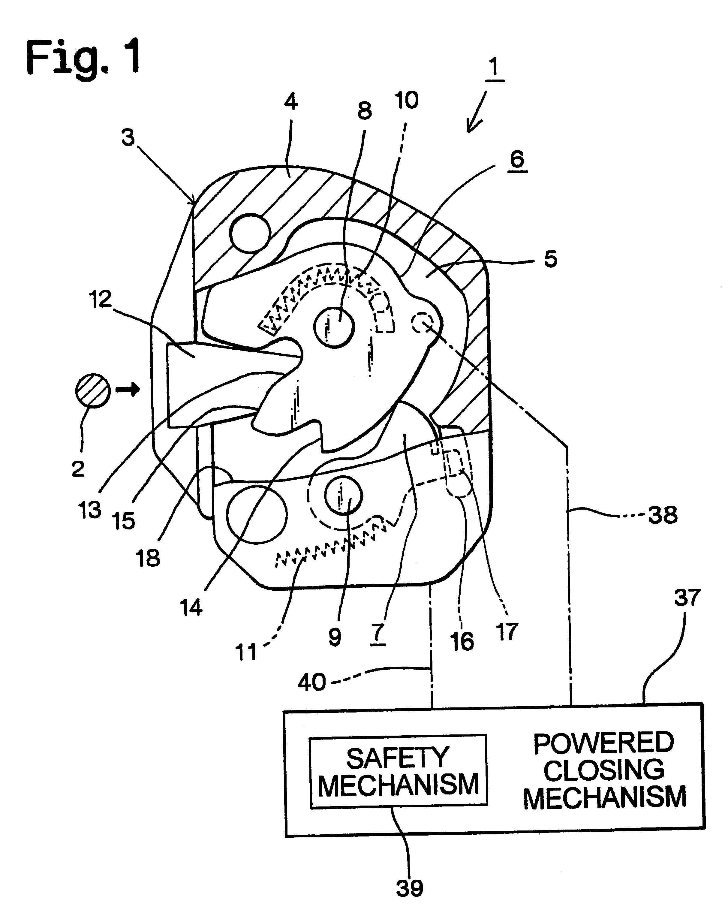 Child-proof mechanism for vehicle door latch device