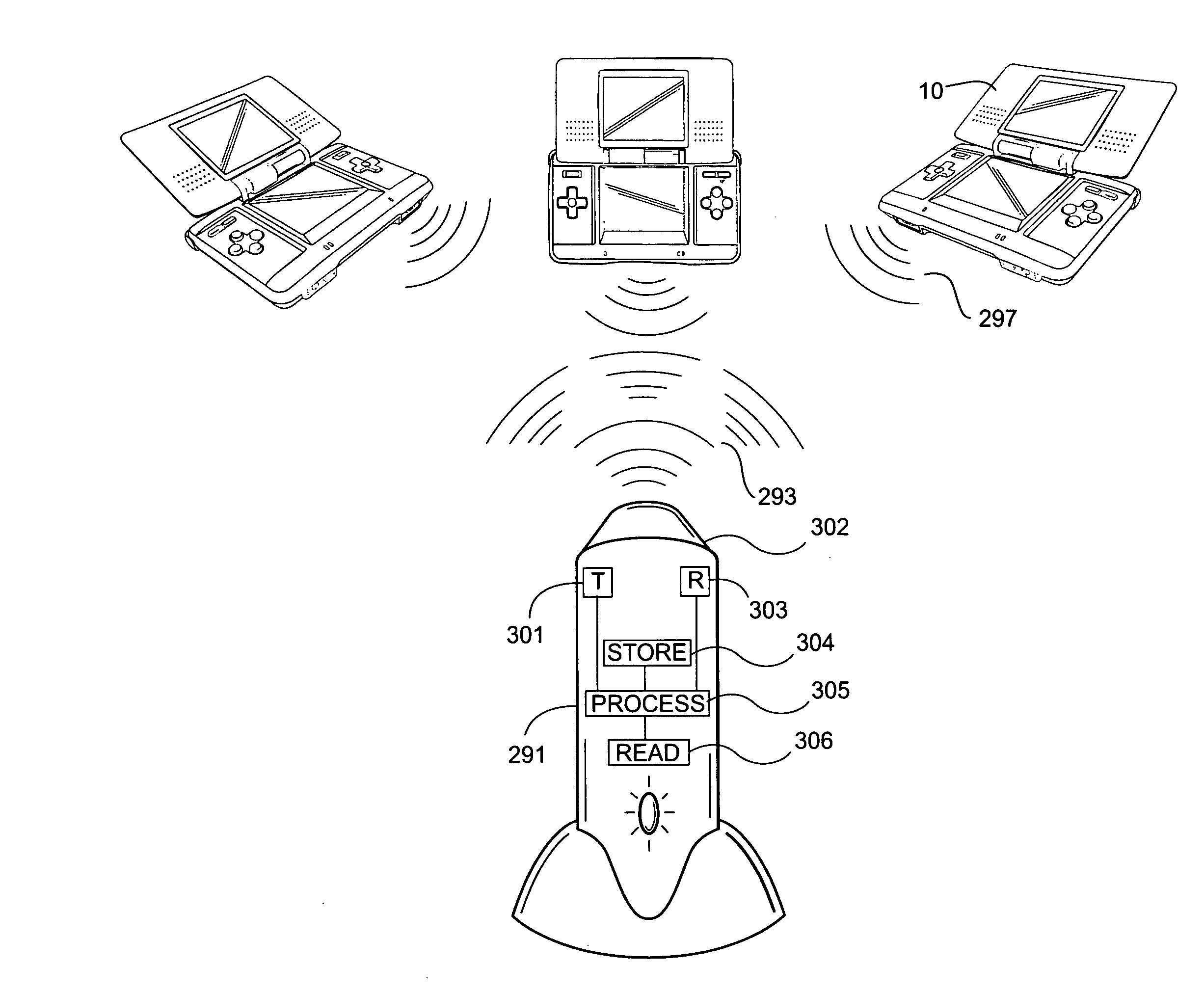 Wireless transmission and reception of information relating to an item advertised on a sign