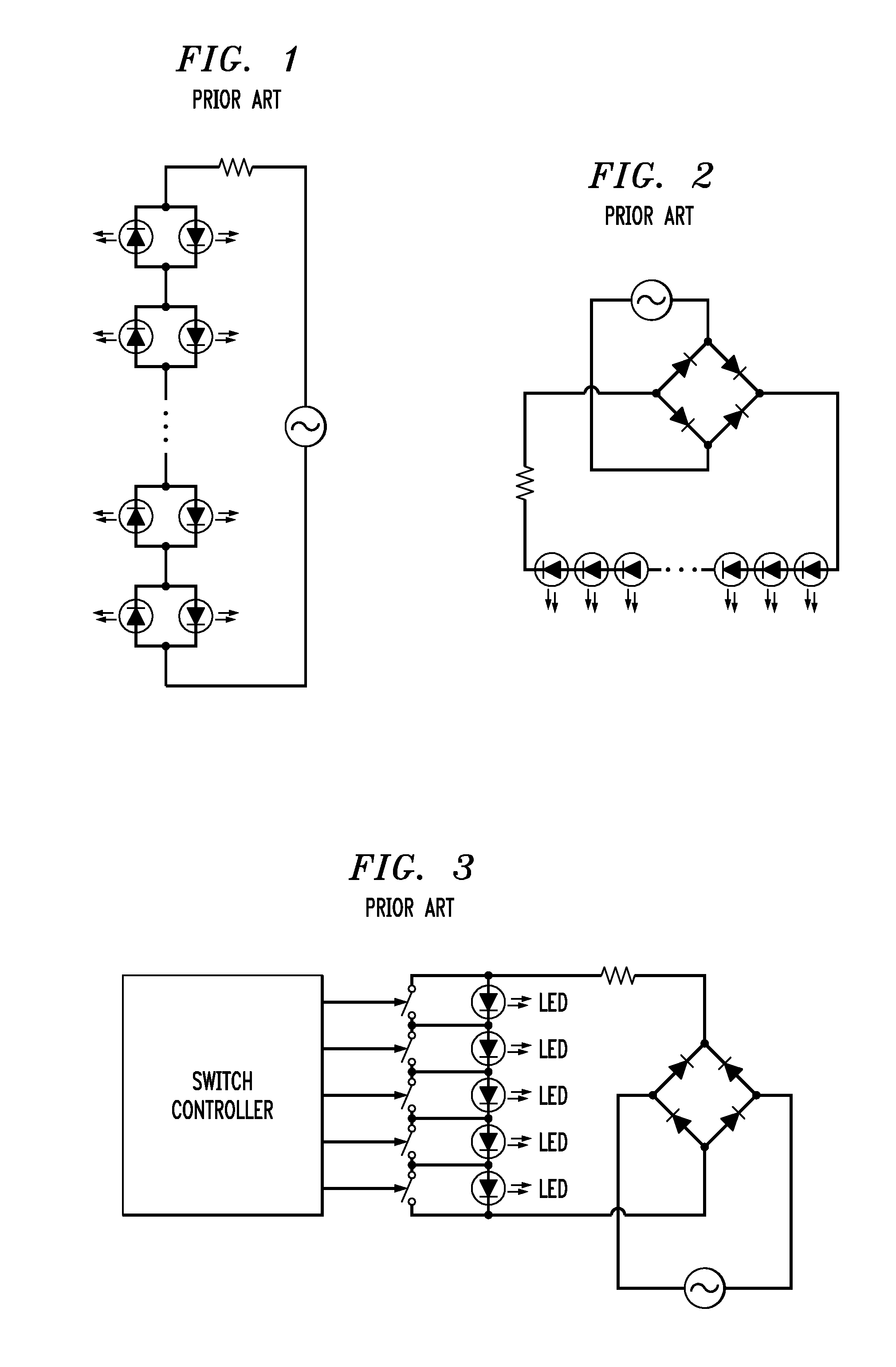 Ac-powered LED light engine