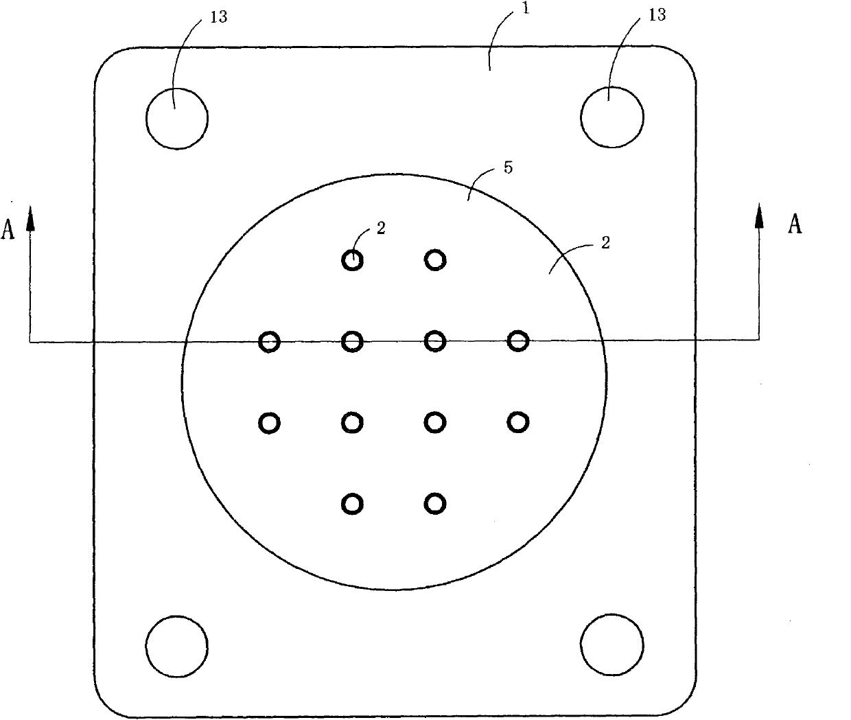 Electrical connector for inflatable high voltage electrical appliance