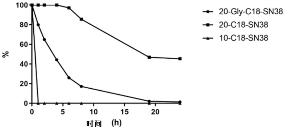 7-ethyl-10-hydroxycamptothecin derivative prodrug non-covalently bound with human serum albumin, and preparation and application of 7-ethyl-10-hydroxycamptothecin derivative prodrug