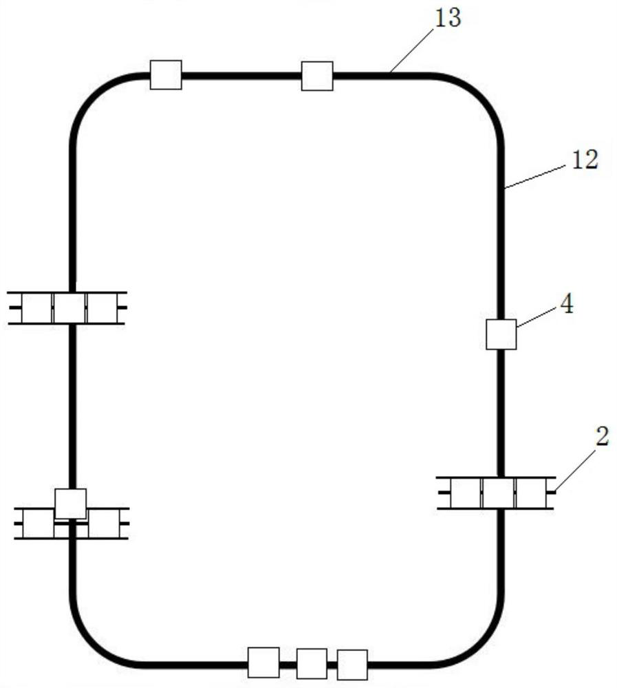 Multi-box circulating elevator