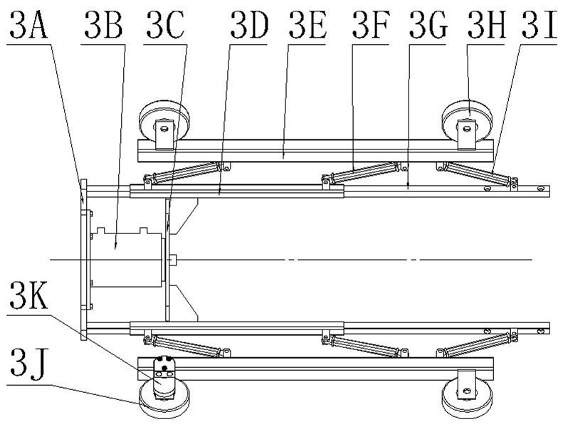 Robot facilitating pipeline operation and application of robot in underground drainage pipeline operation