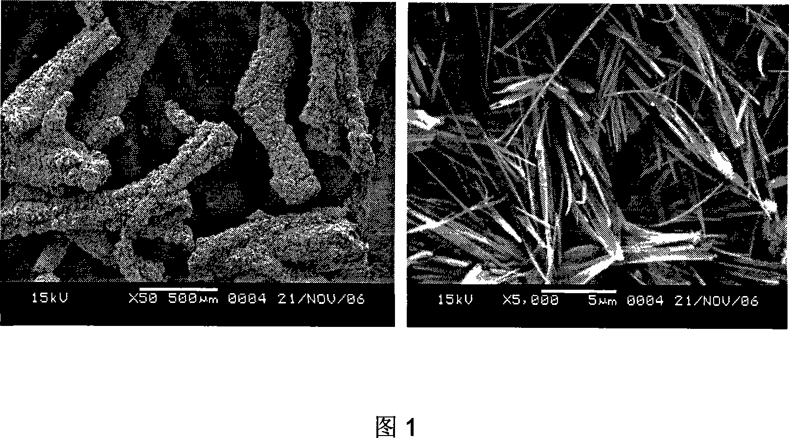 Lignin-base nano carbon fibre and preparation method thereof