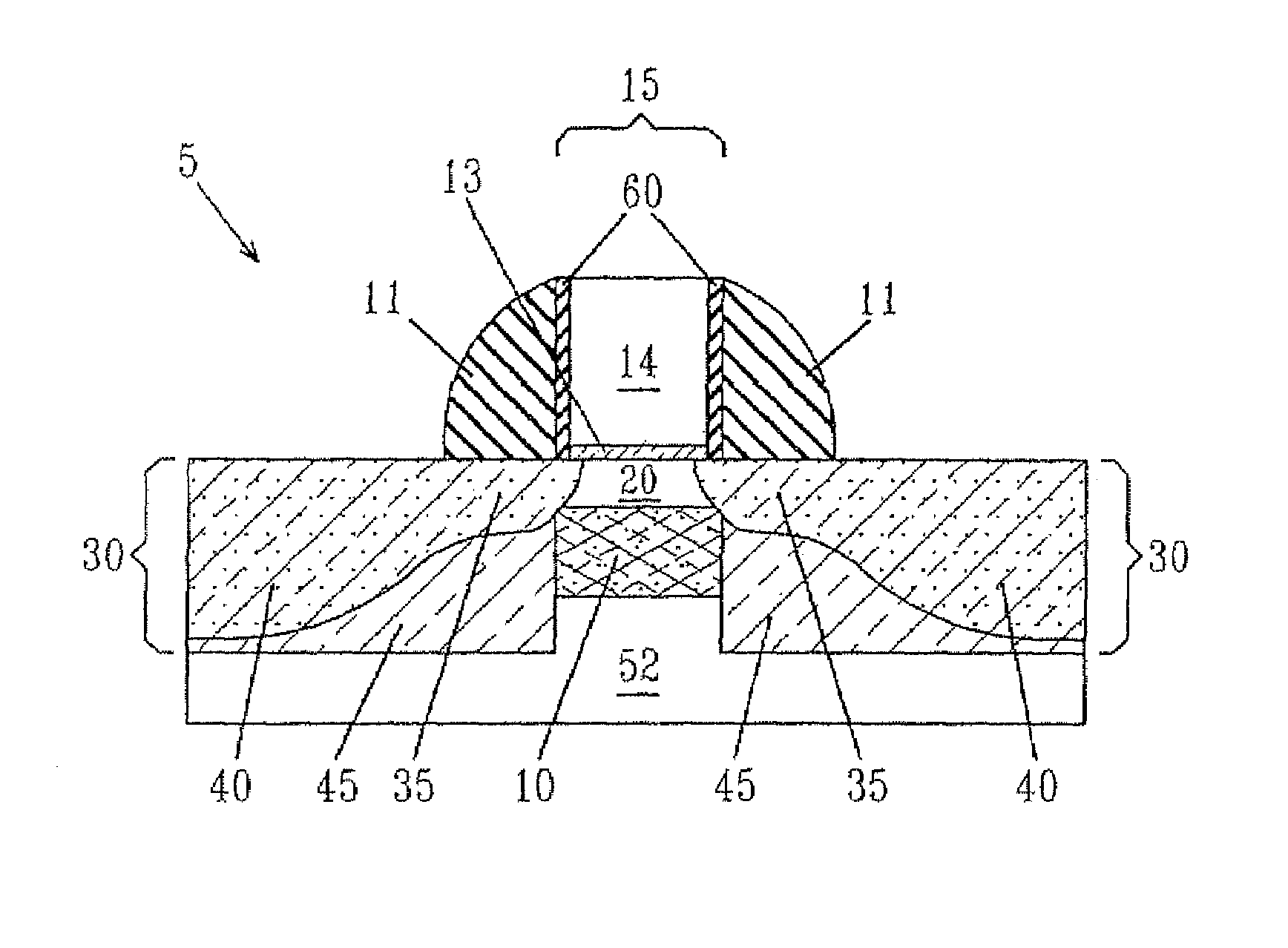 Structure and method for manufacturing MOSFET with super-steep retrograded island