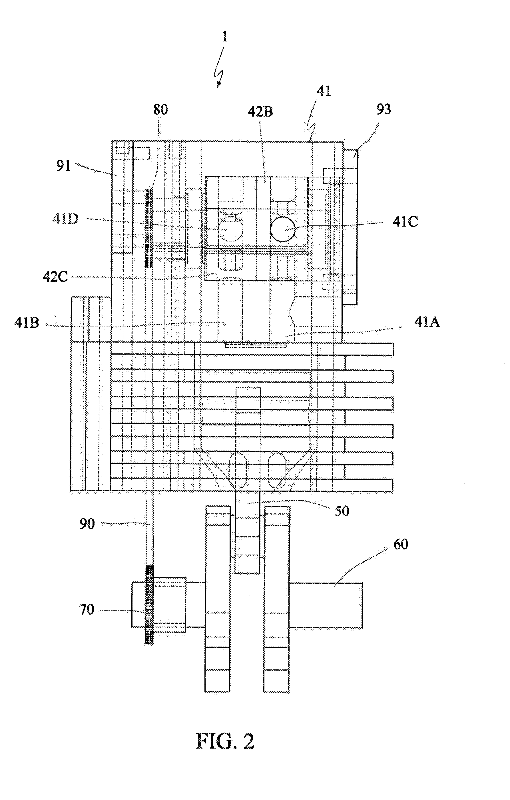 Air engine with rotatable intake-exhaust mechanism