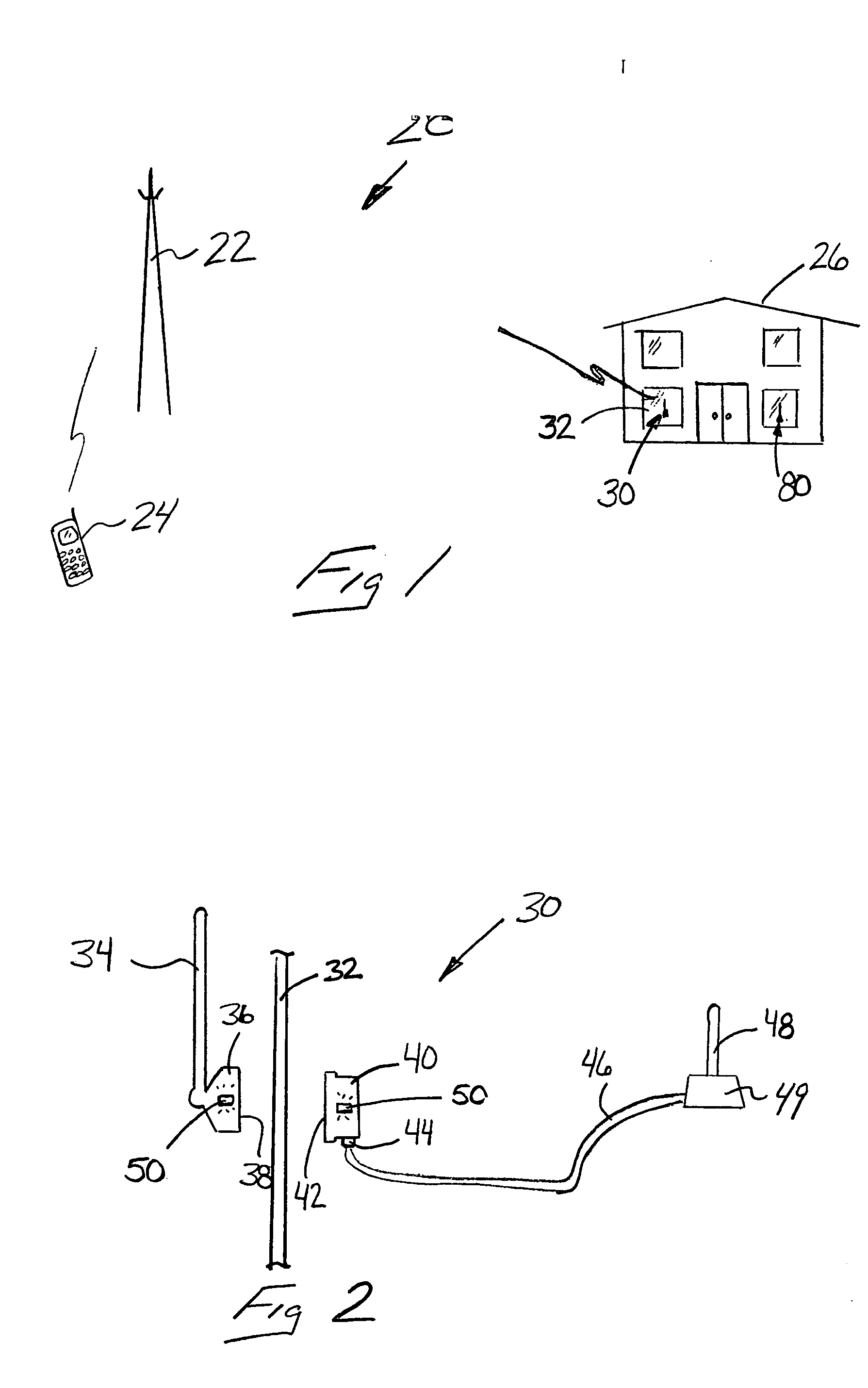 Extending wireless communication RF coverage inside building