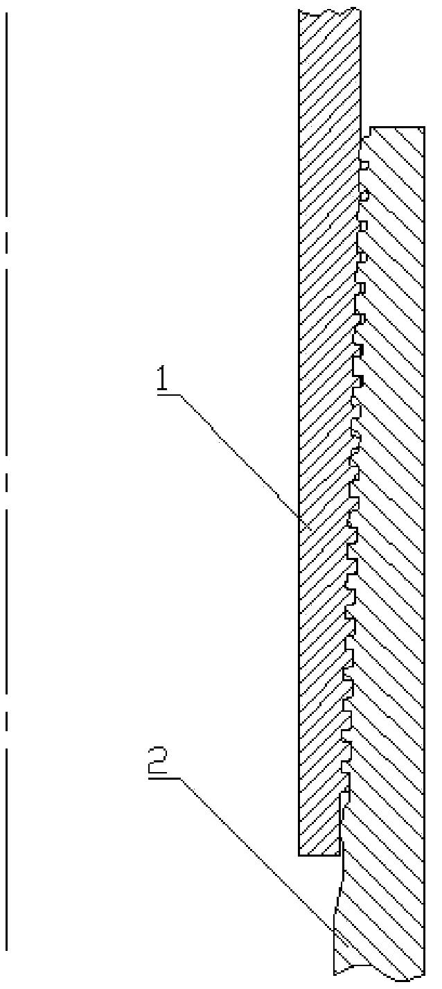 A special threaded joint for oil well pipe