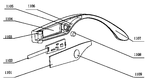 Split intelligent glasses