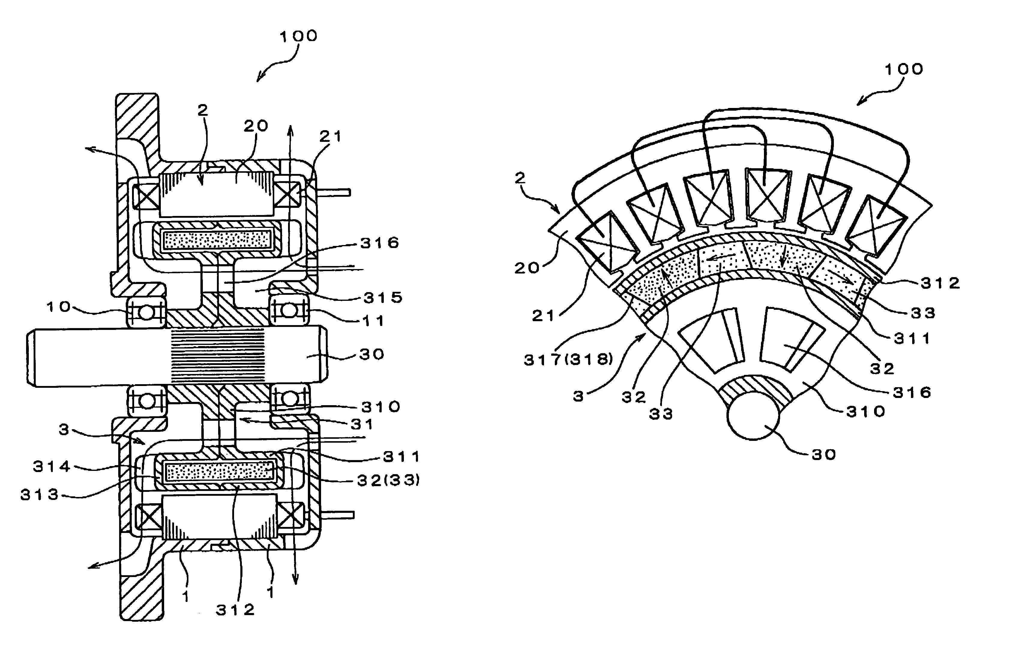 Rotary electric machine and a rotor of the same