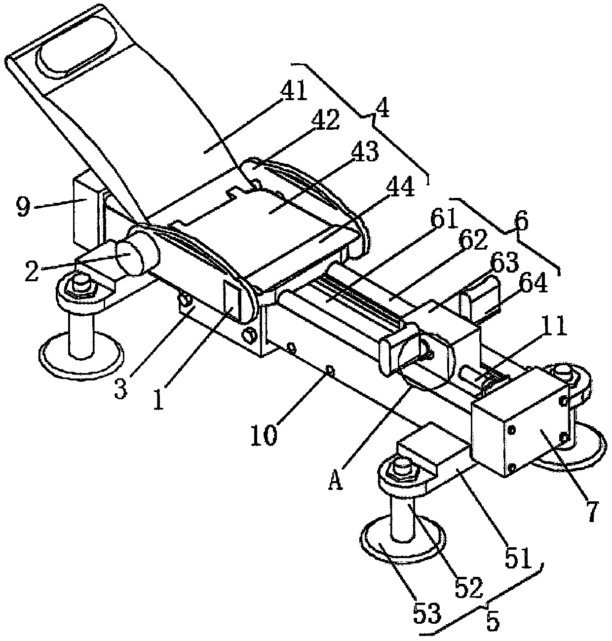 Non-invasive knee joint stiffness function recovery device