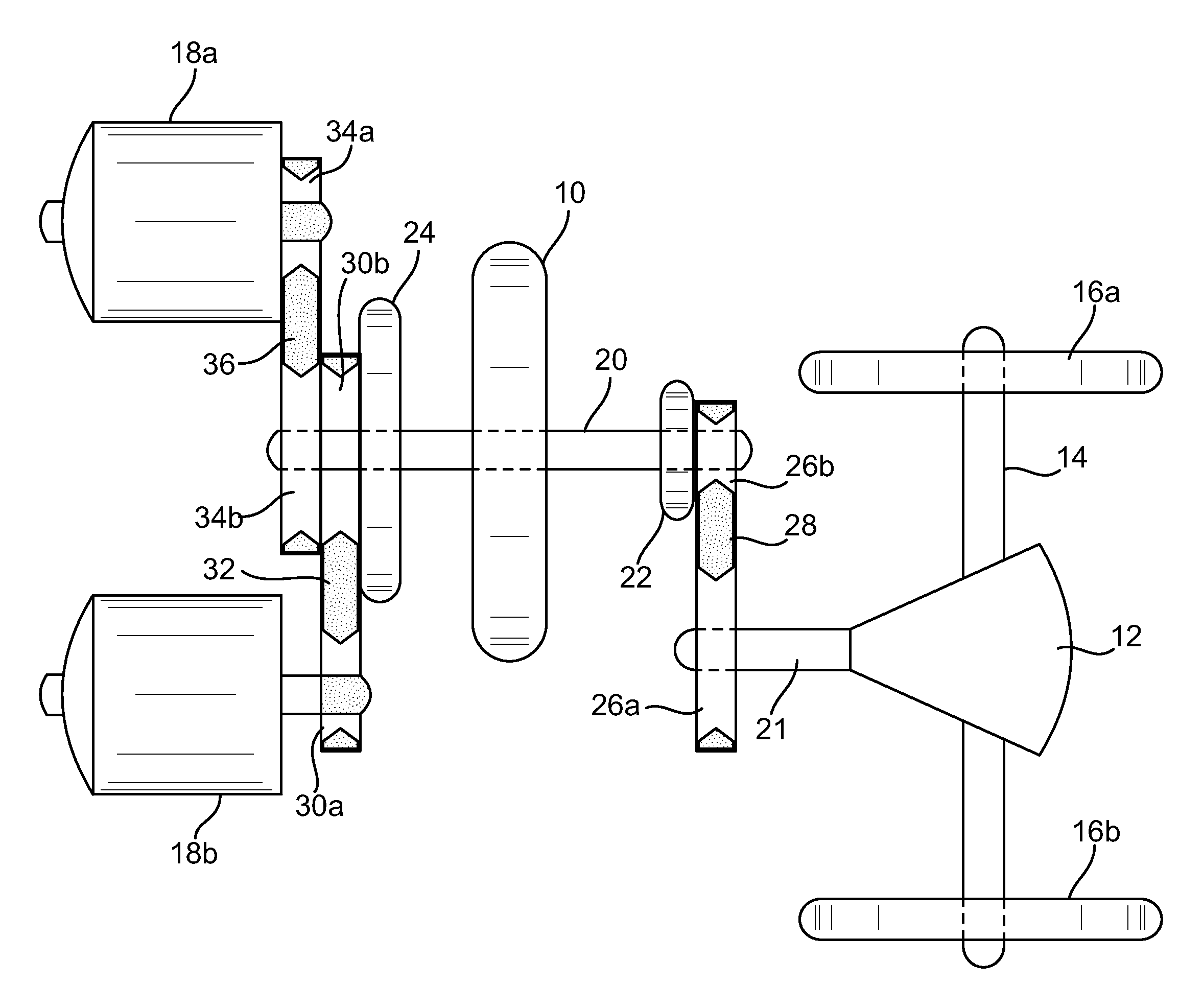 Energy recovery drive system and vehicle with energy recovery drive system