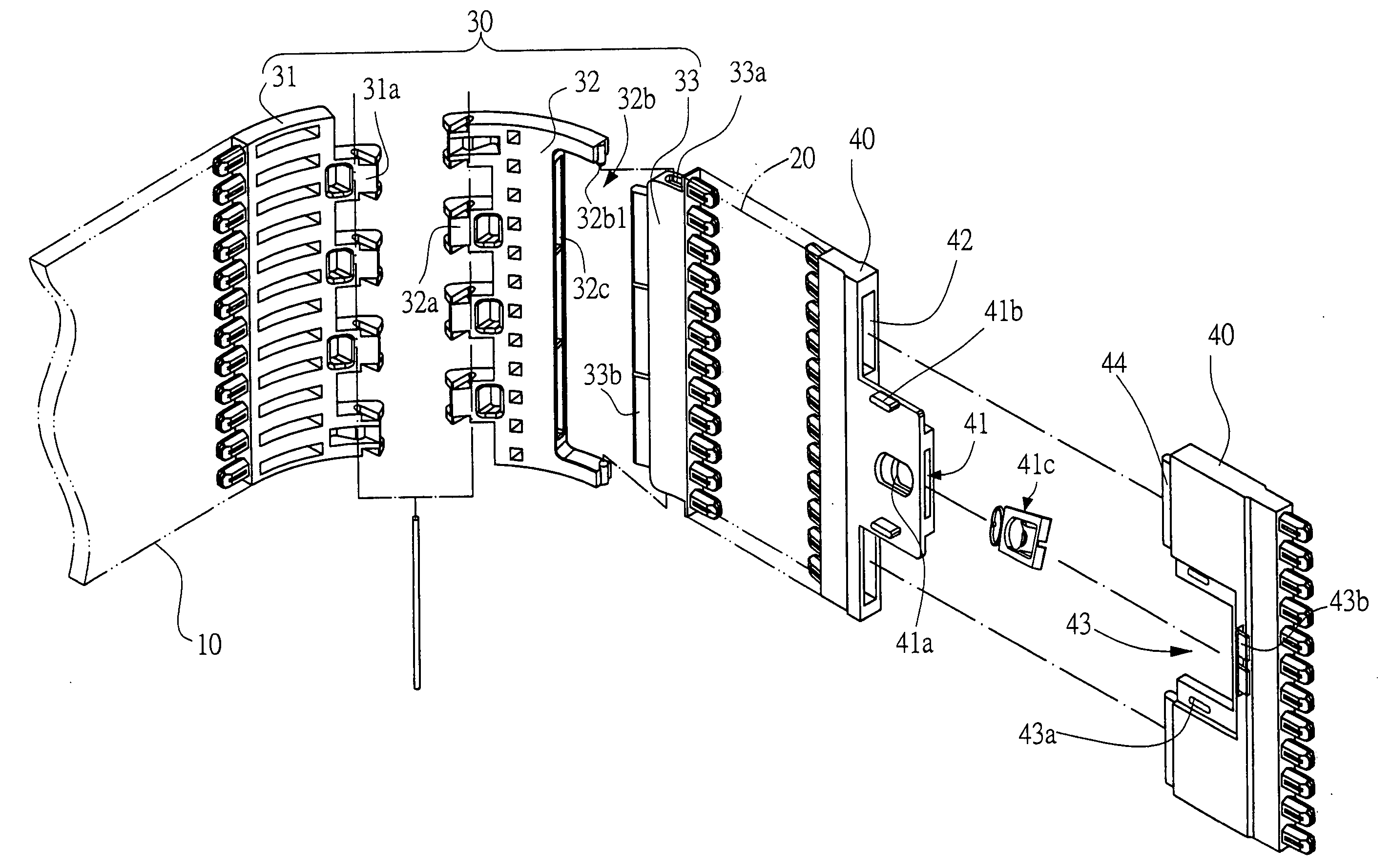 Folding frame for a case