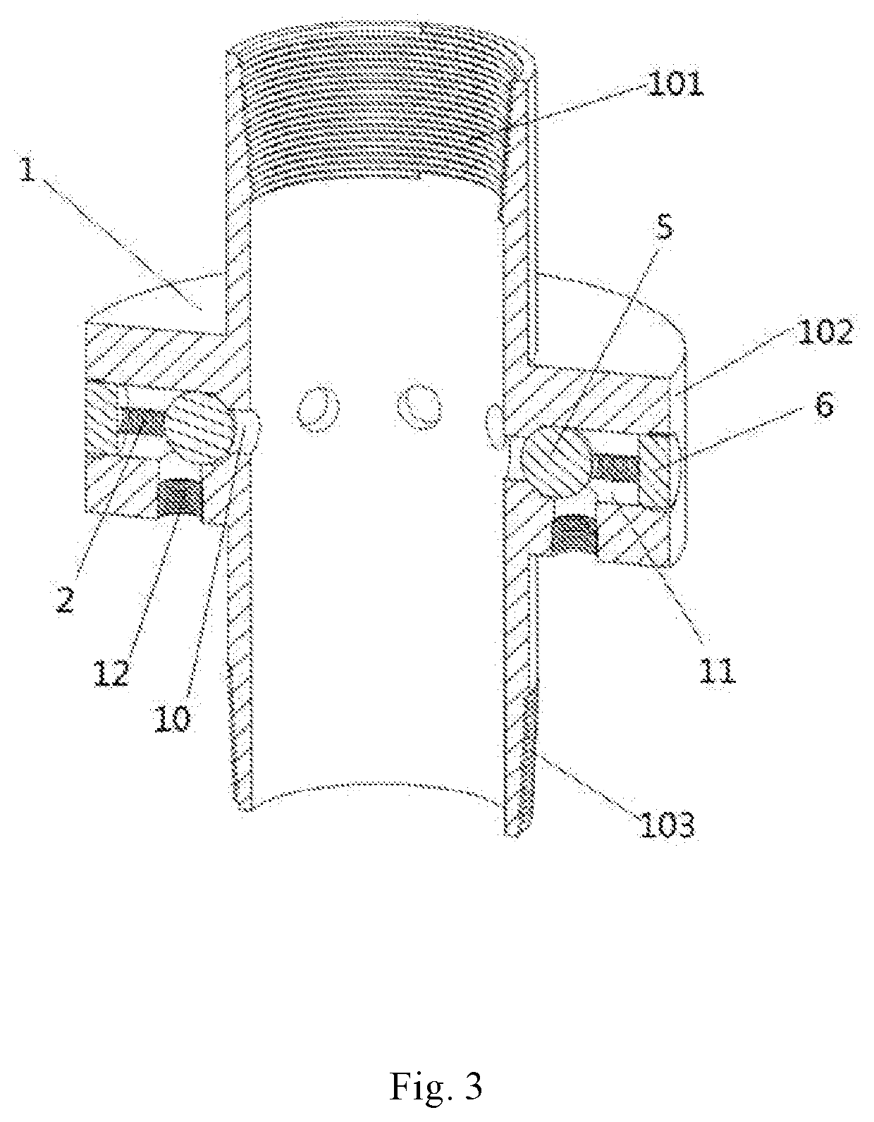 Automatic cleaning device for suction port of electric submersible pump