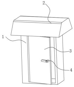 Safe network power distribution cabinet