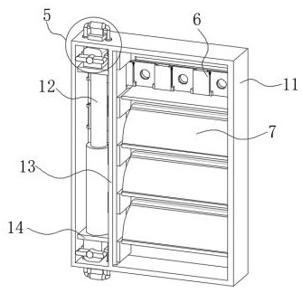 Safe network power distribution cabinet