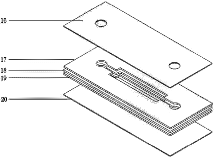 System and method for protein micromolecule enriching-detection based on microfluidic chip