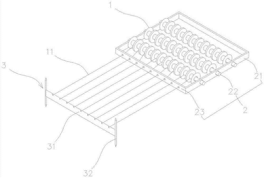 Vegetable seedling close planting machine