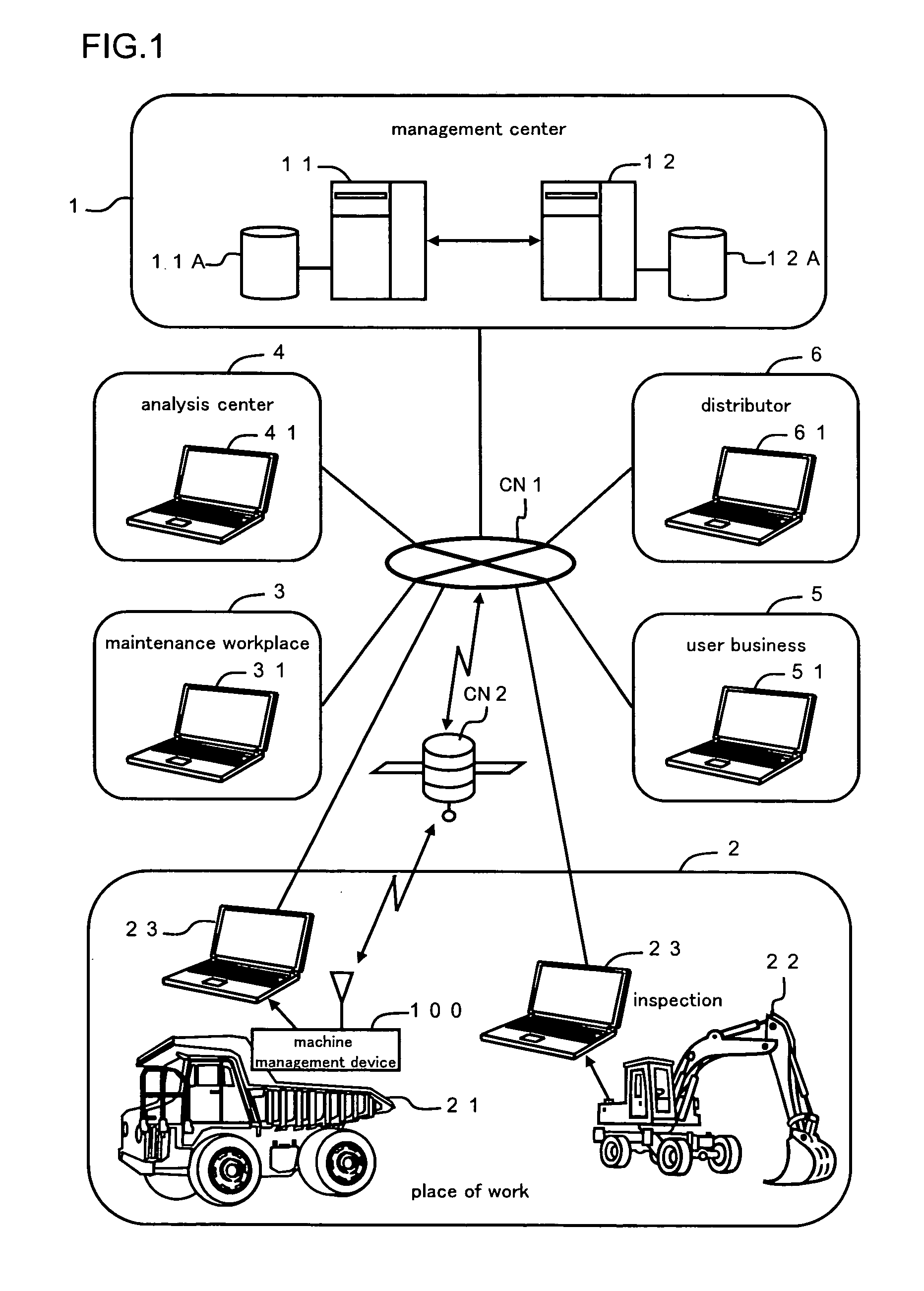 System for construction machine maintenance based on predicted service life