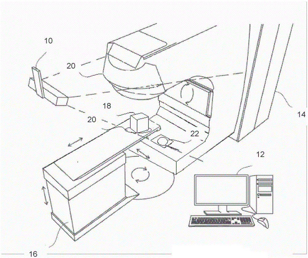 Method of calibration of a stereoscopic camera system for use with radio therapy treatment apparatus