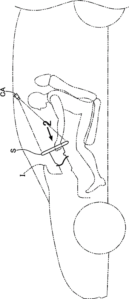 Hand judging method and judging device