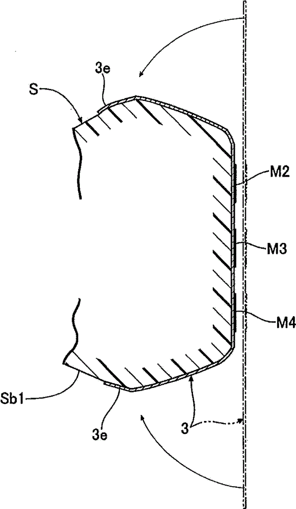 Hand judging method and judging device