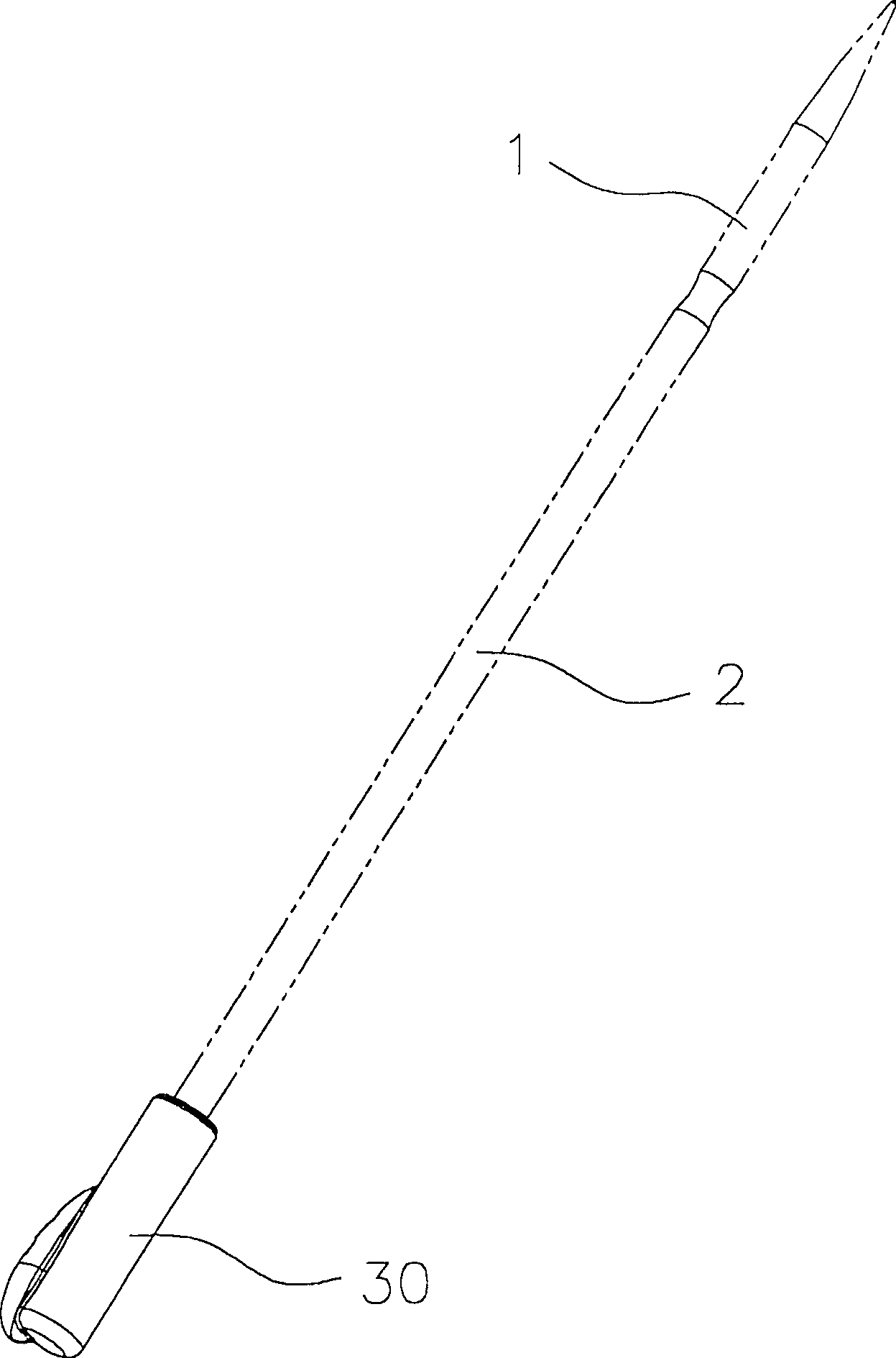 Injection molding method for stylus