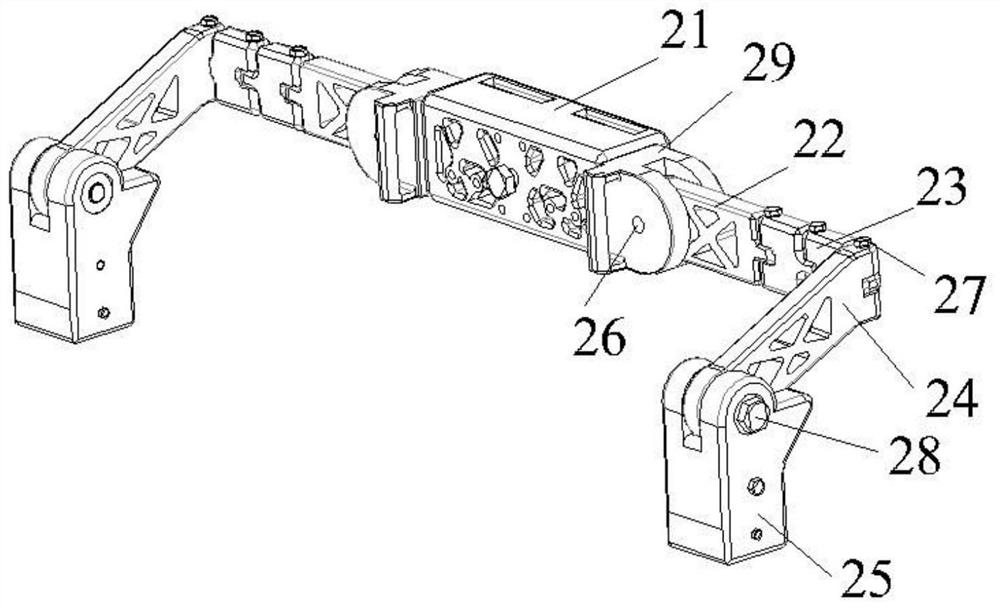 Weight-bearing walking power assisted exoskeleton