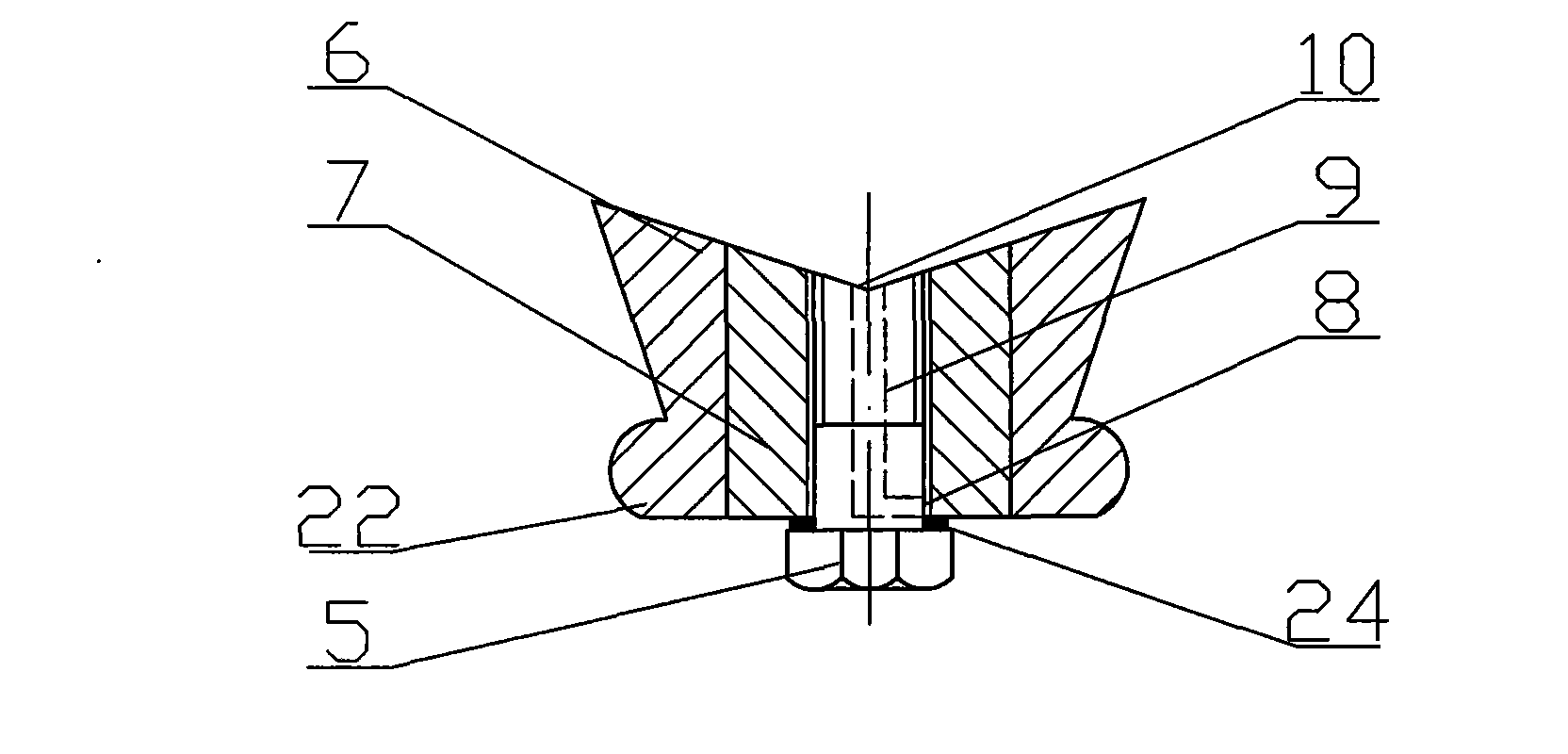 Water drinking container capable of easily precipitating and discharging scale deposit and impurities